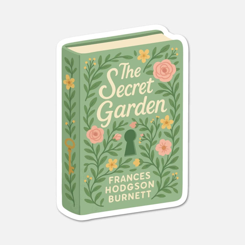 The Secret Garden by Frances Hodgson Burnett - Book Sticker