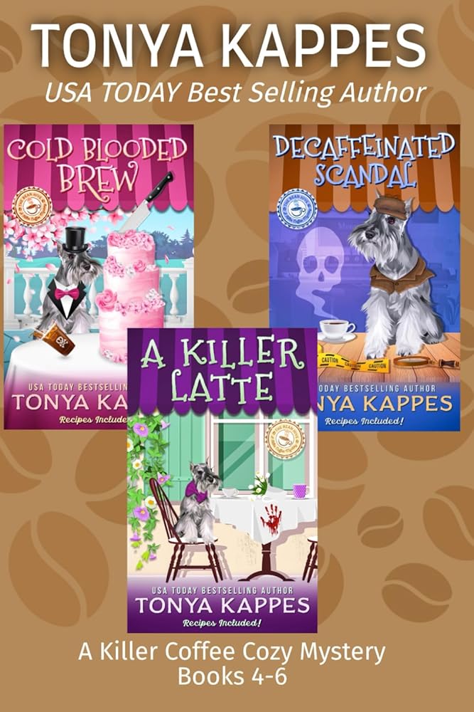 A Killer Coffee Mystery Series Books 4-6 (Tonya Kappes Books Cozy Mystery Collections) cover image