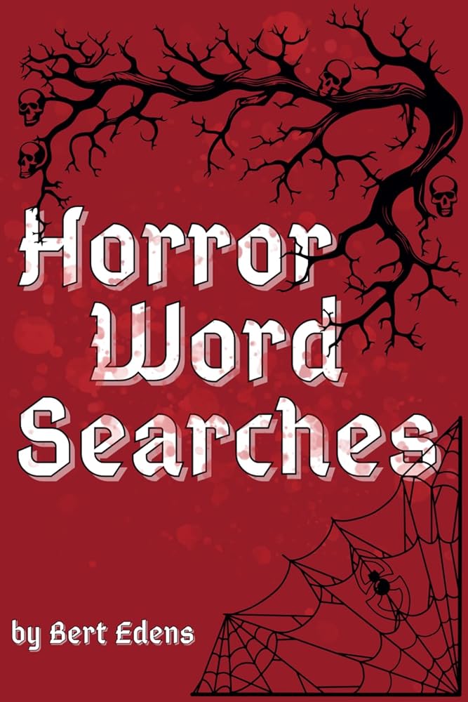 Horror Word Searches: A Collection of Horror-Themed Word Search Puzzles cover image