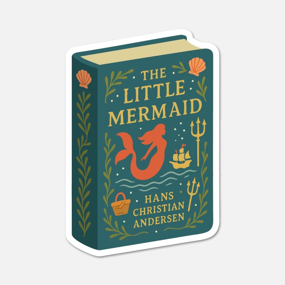The Little Mermaid by Hans Christian Andersen   - Book Sticker