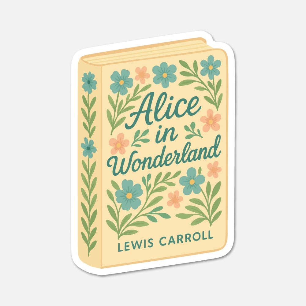 Alice in Wonderland by Lewis Carroll   - Book Sticker