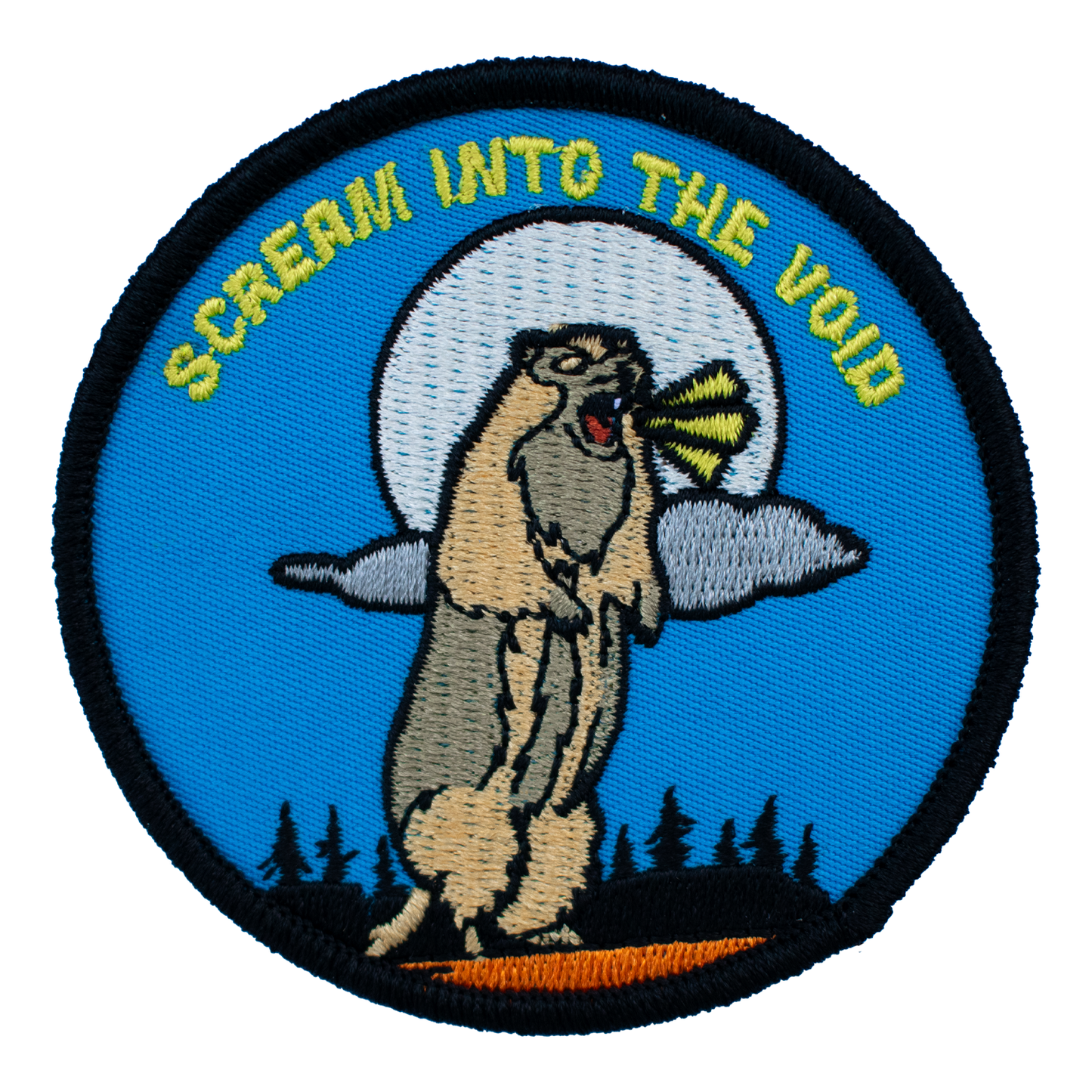 Scream into the Void (Iron-On Patch)