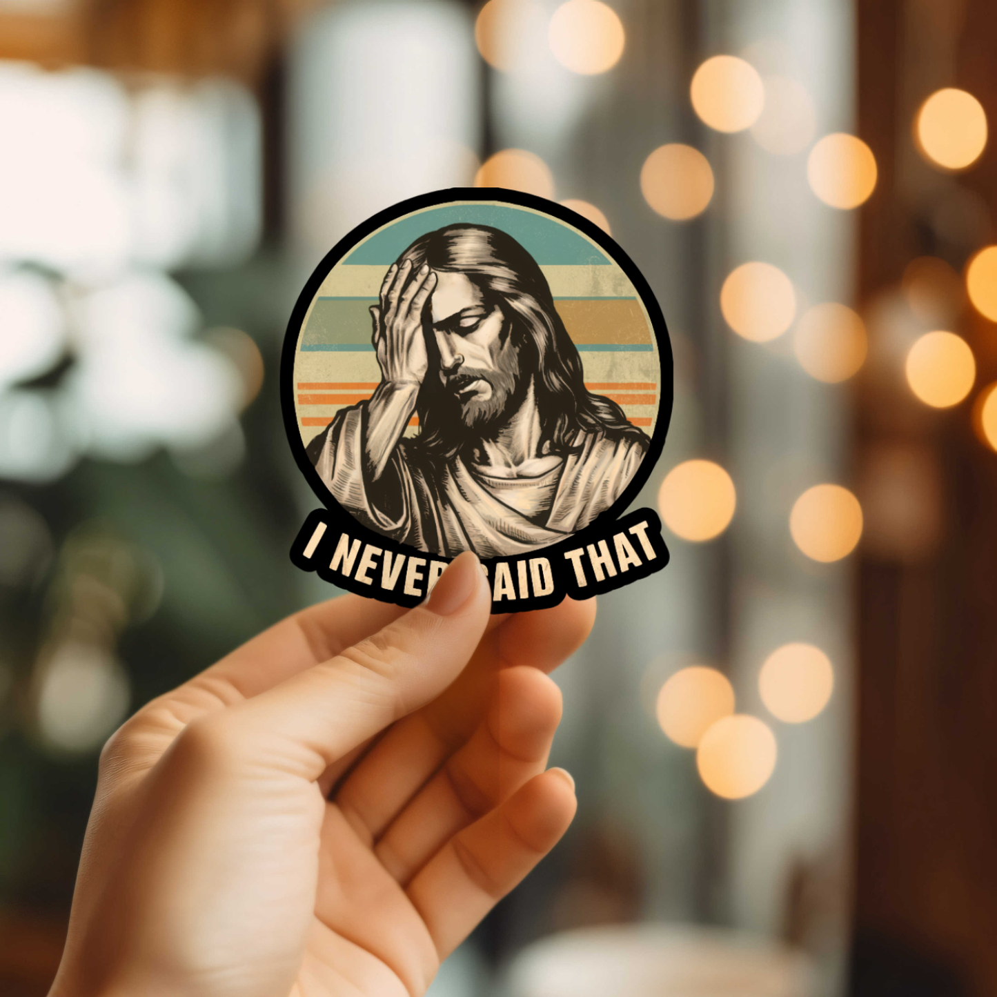 Funny I Never Said That Vinyl Sticker