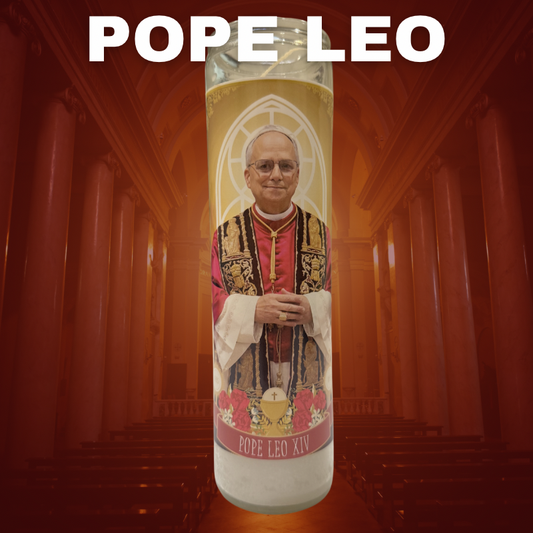 The Luminary Pope Leo XIV Prayer Candle