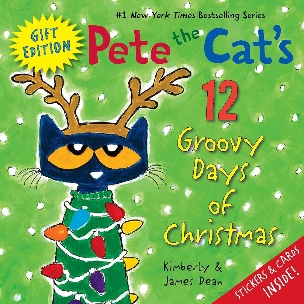 Pete the Cat's 12 Groovy Days of Christmas [Gift Edition] cover image