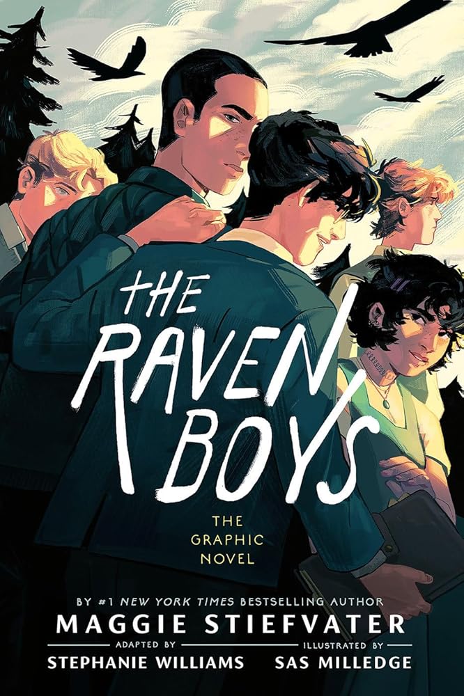 The Raven Boys: The Graphic Novel (The Raven Cycle: The Graphic Novels) cover image
