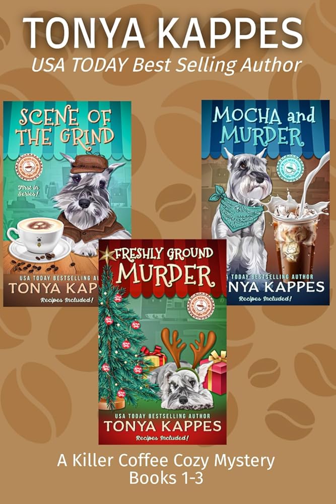 A Killer Coffee Mystery Series Books 1-3 (Tonya Kappes Books Cozy Mystery Collections) cover image