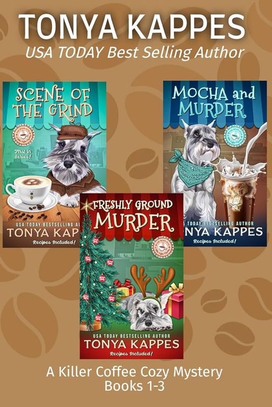A Killer Coffee Mystery Series Books 1-3 (Tonya Kappes Books Cozy Mystery Collections) cover image