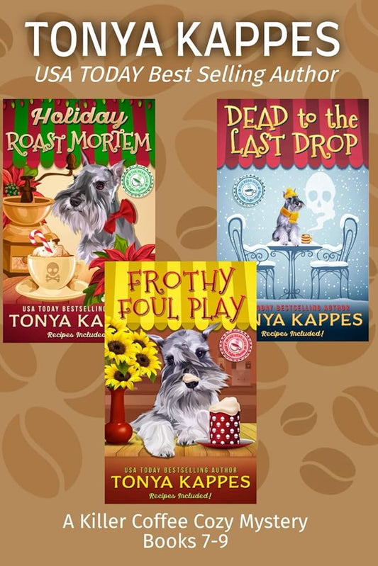 A Killer Coffee Mystery Series Books 7-9 (Tonya Kappes Books Cozy Mystery Collections) cover image