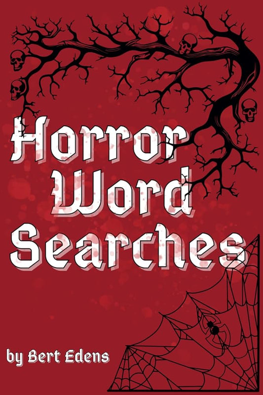 Horror Word Searches: A Collection of Horror-Themed Word Search Puzzles cover image