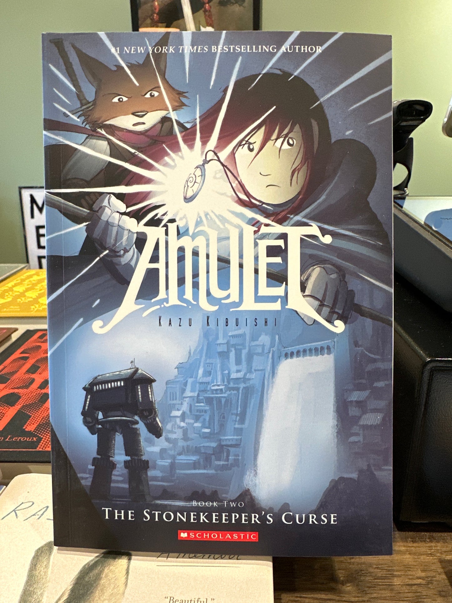 The Stonekeeper's Curse: A Graphic Novel (Amulet #2): Volume 2