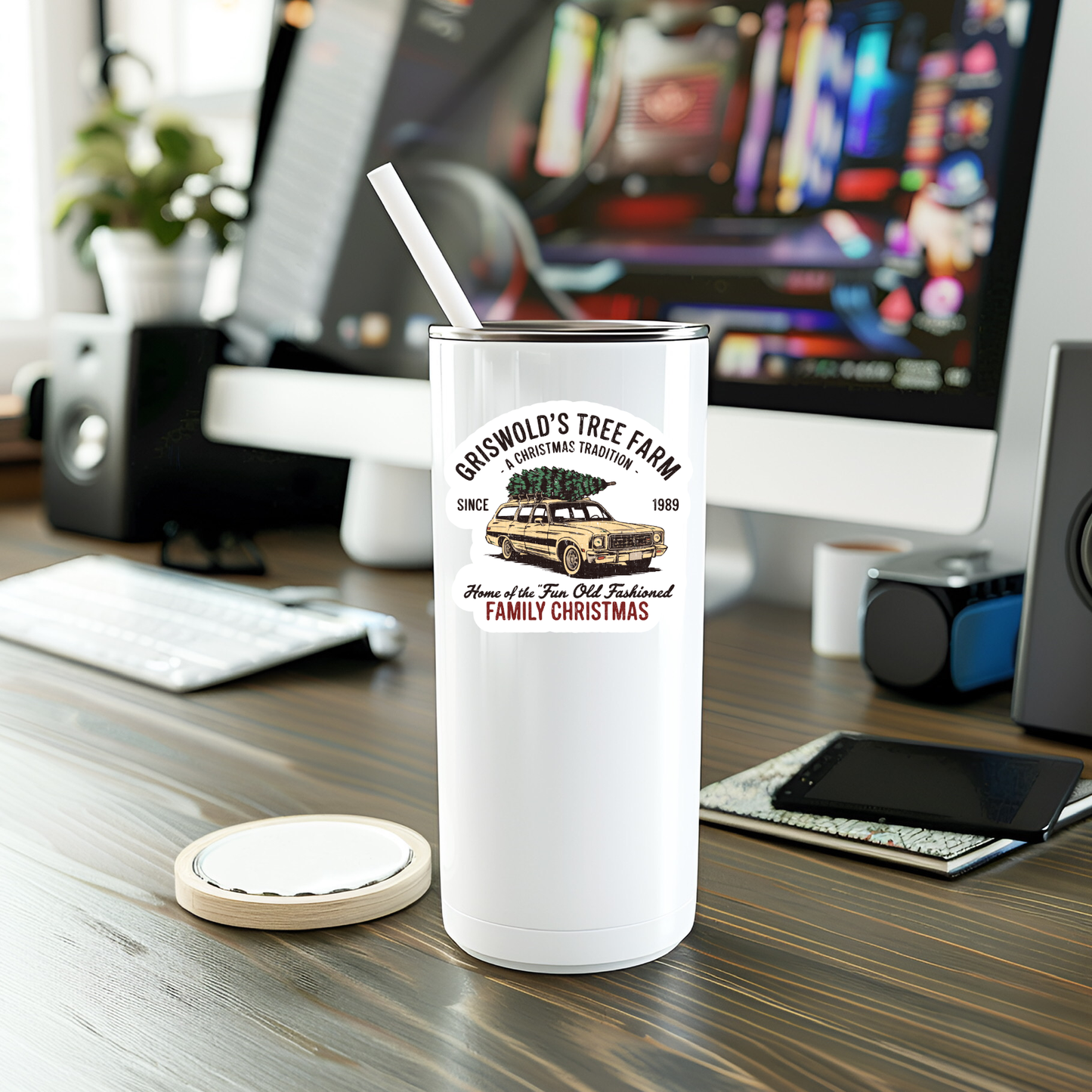 Funny Griswold Christmas Vinyl Sticker