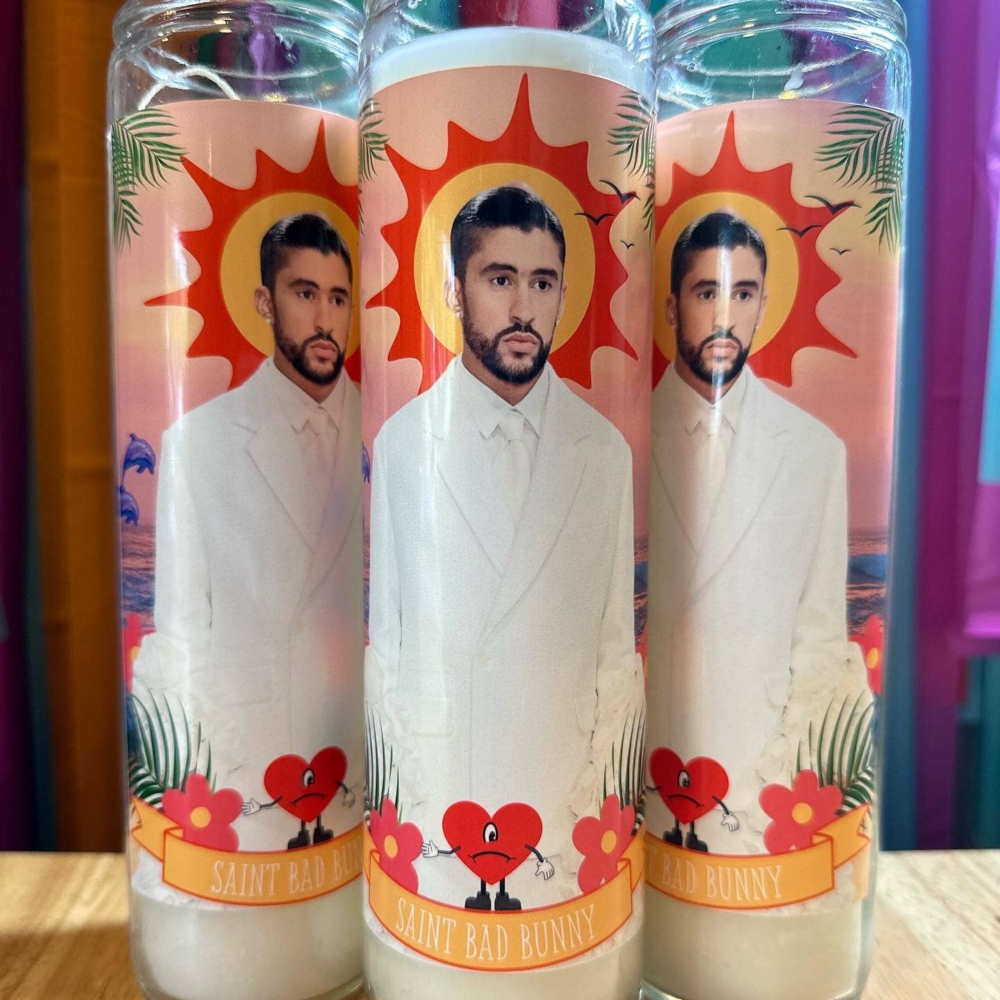 The Luminary Bad Bunny Altar Candle